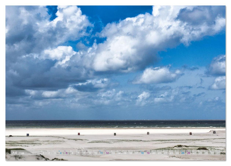 Amrum Glücksort (CALVENDO Premium Wandkalender 2026)