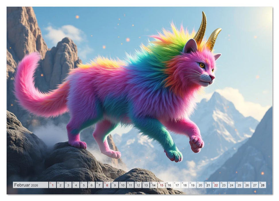 Chinesische Mythologie - Götter, Helden und Monster (CALVENDO Premium Wandkalender 2026)