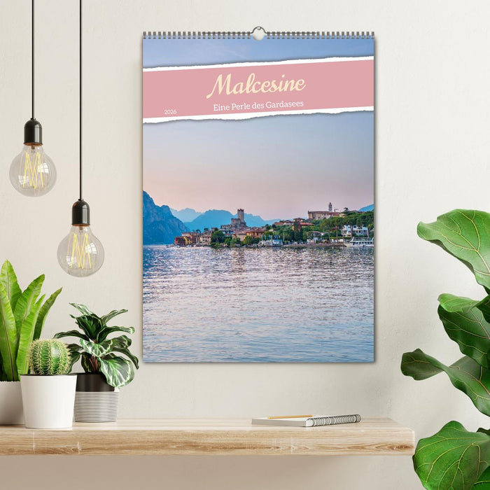 Malcesine - Eine Perle des Gardasees (CALVENDO Wandkalender 2026)