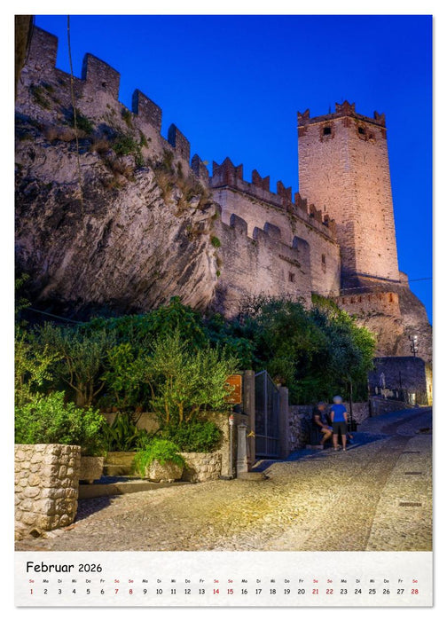 Malcesine - Eine Perle des Gardasees (CALVENDO Wandkalender 2026)