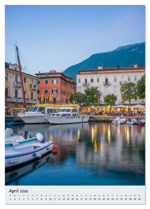 Malcesine - Eine Perle des Gardasees (CALVENDO Wandkalender 2026)