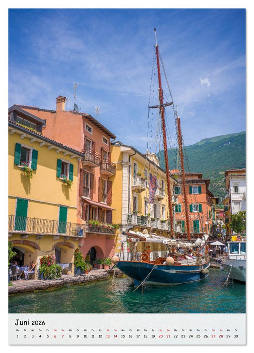 Malcesine - Eine Perle des Gardasees (CALVENDO Wandkalender 2026)