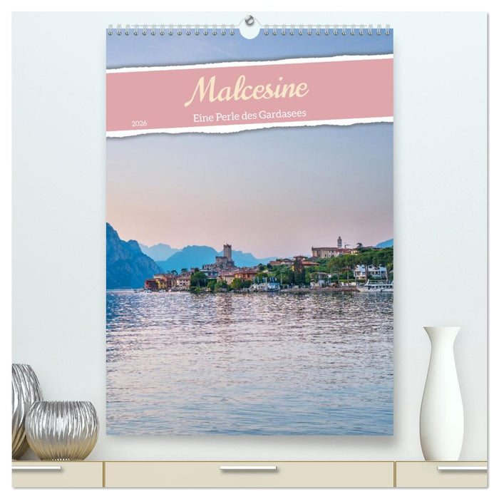 Malcesine - Eine Perle des Gardasees (CALVENDO Premium Wandkalender 2026)