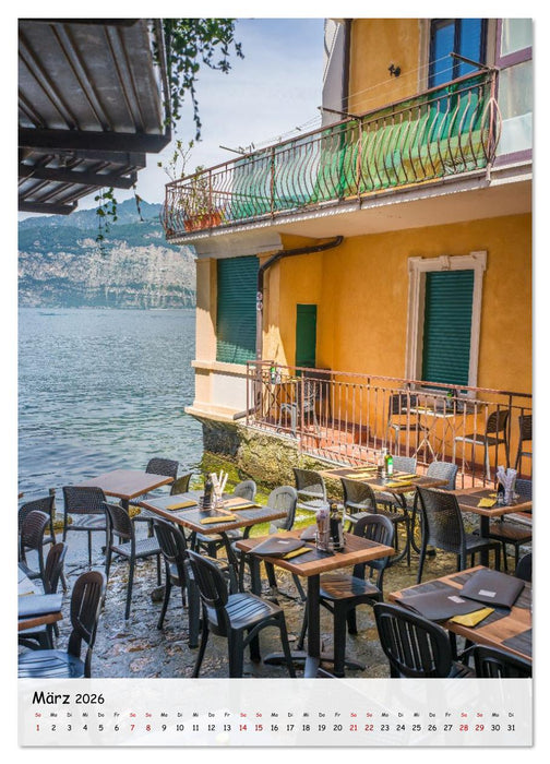 Malcesine - Eine Perle des Gardasees (CALVENDO Premium Wandkalender 2026)