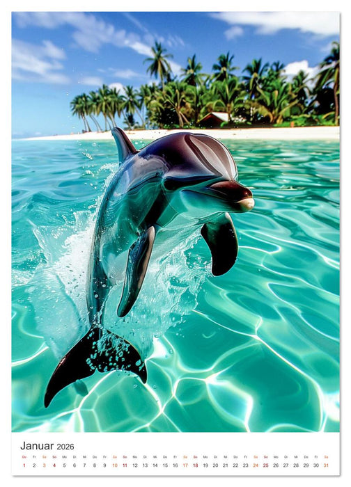 Flossenfreunde (CALVENDO Wandkalender 2026)