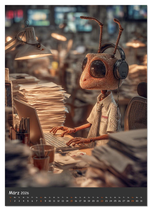 Hey Kollegen - Lustige Arbeitskollegen, die jeder kennt (CALVENDO Wandkalender 2026)