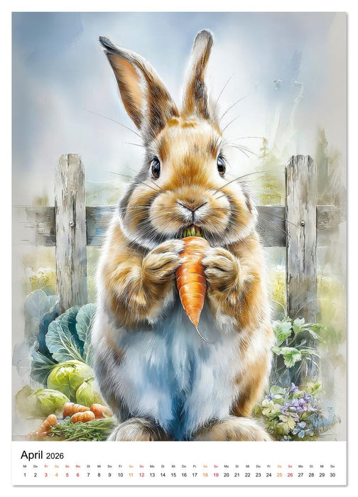 Bauernhof Tiere (CALVENDO Wandkalender 2026)