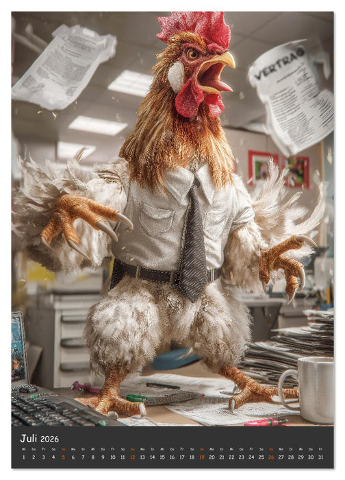 Hey Kollegen - Lustige Arbeitskollegen, die jeder kennt (CALVENDO Premium Wandkalender 2026)