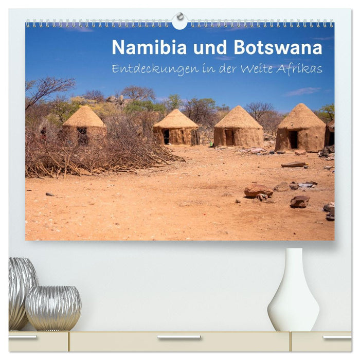 Namibia und Botswana - Entdeckungen in der Weite Afrikas (CALVENDO Premium Wandkalender 2026)