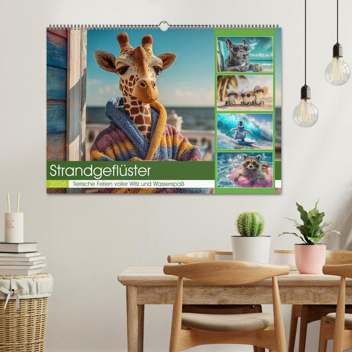 Strandgeflüster (CALVENDO Wandkalender 2026)