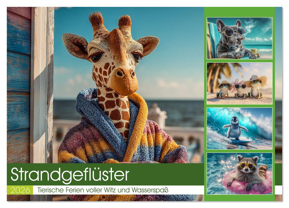 Strandgeflüster (CALVENDO Wandkalender 2026)