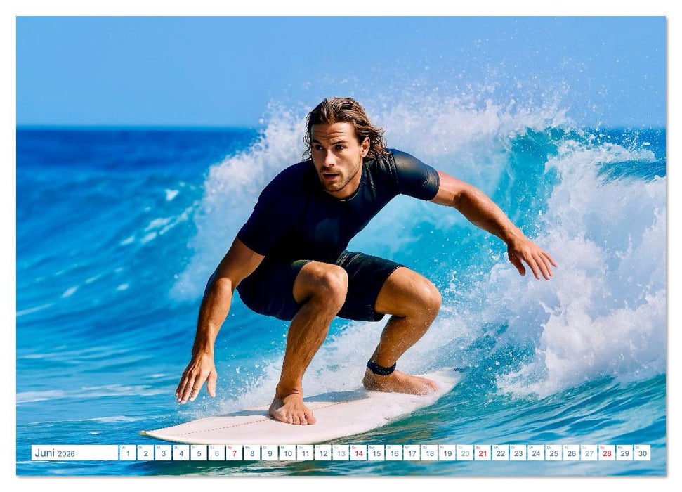 Wassersport. Wettkampf und Freizeit im, auf und unter Wasser (CALVENDO Premium Wandkalender 2026)