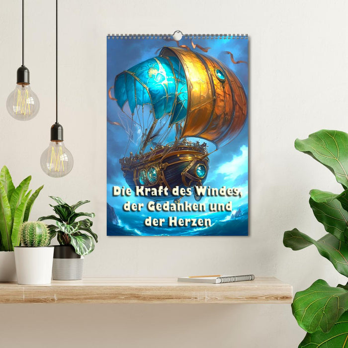 Die Kraft des Windes, der Gedanken und der Herzen (CALVENDO Wandkalender 2026)