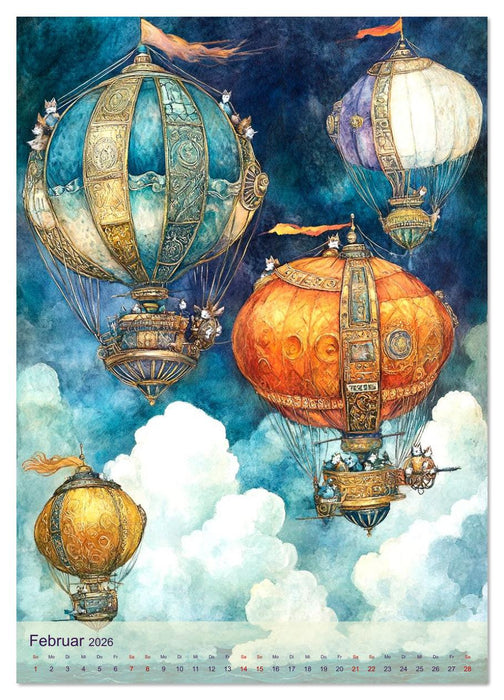 Die Kraft des Windes, der Gedanken und der Herzen (CALVENDO Wandkalender 2026)