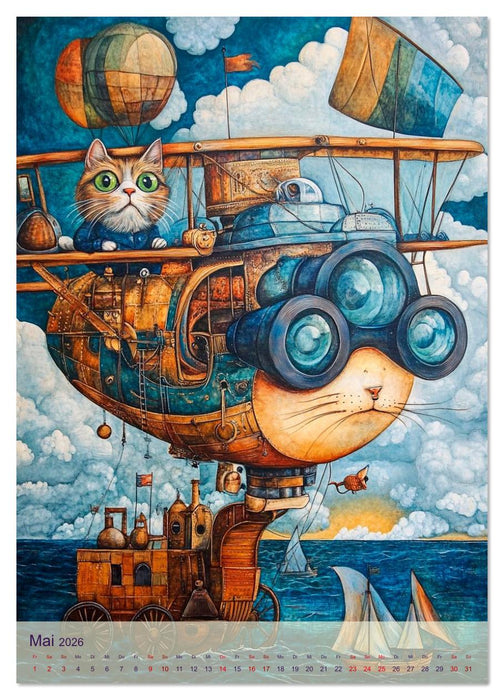 Die Kraft des Windes, der Gedanken und der Herzen (CALVENDO Wandkalender 2026)