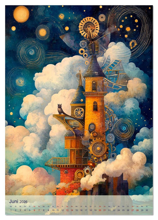 Die Kraft des Windes, der Gedanken und der Herzen (CALVENDO Wandkalender 2026)