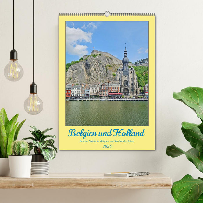 Belgien und Holland, schöne Städte in Belgien und Holland erleben (CALVENDO Wandkalender 2026)