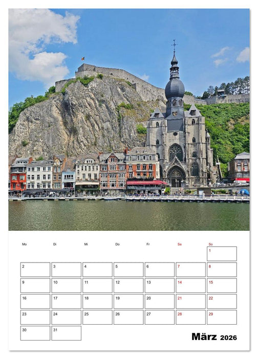 Belgien und Holland, schöne Städte in Belgien und Holland erleben (CALVENDO Wandkalender 2026)