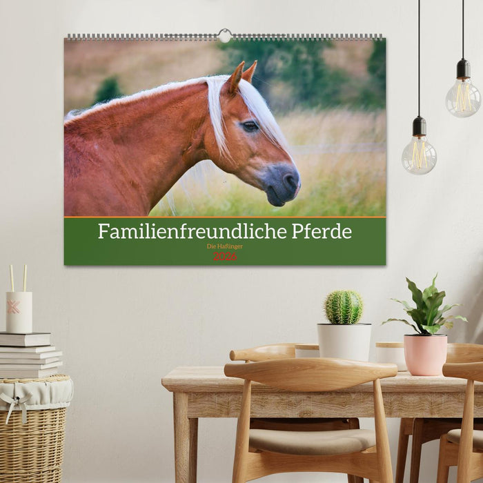 Familienfreundliche Pferde (CALVENDO Wandkalender 2026)