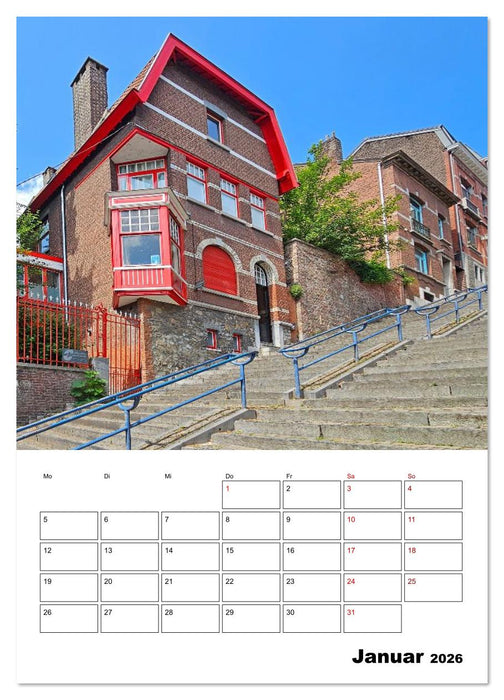Belgien und Holland, schöne Städte in Belgien und Holland erleben (CALVENDO Premium Wandkalender 2026)