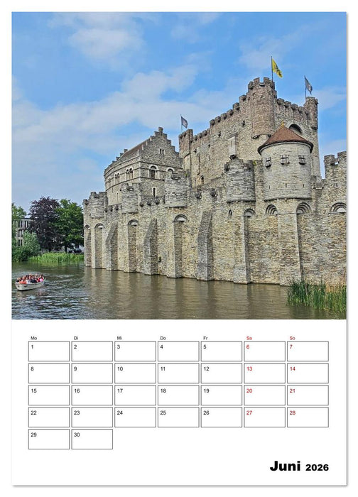 Belgien und Holland, schöne Städte in Belgien und Holland erleben (CALVENDO Premium Wandkalender 2026)
