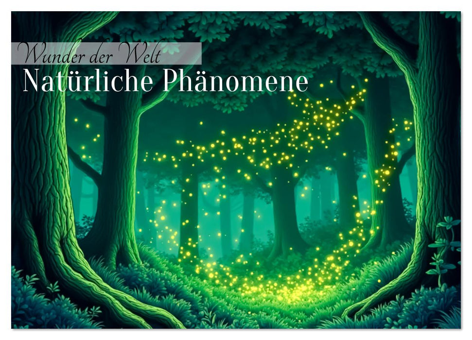 Wunder der Welt – Natürliche Phänomene (CALVENDO Wandkalender 2026)