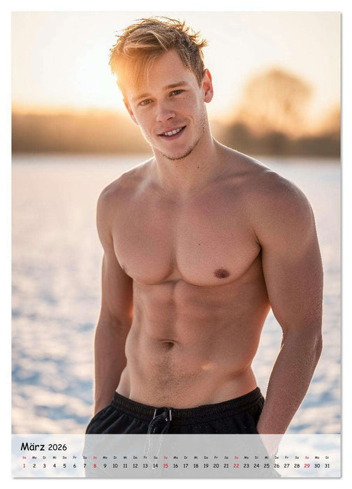 Kalter Winter und nackte Haut (CALVENDO Wandkalender 2026)