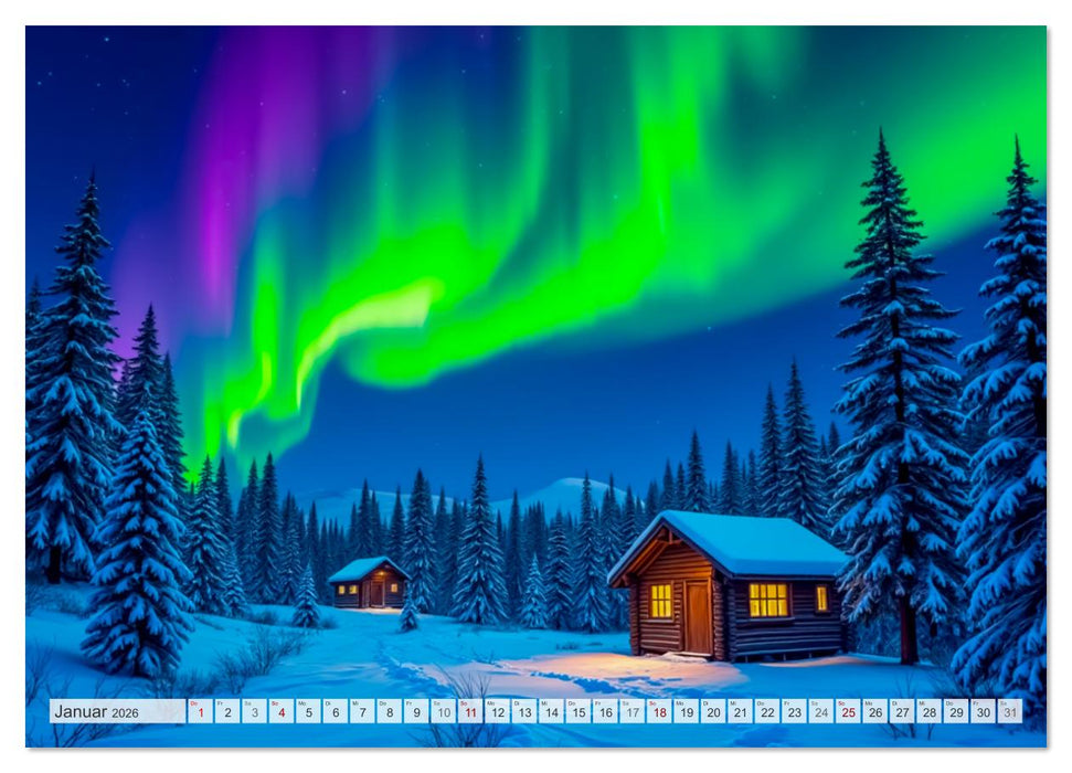 Wunder der Welt – Natürliche Phänomene (CALVENDO Premium Wandkalender 2026)