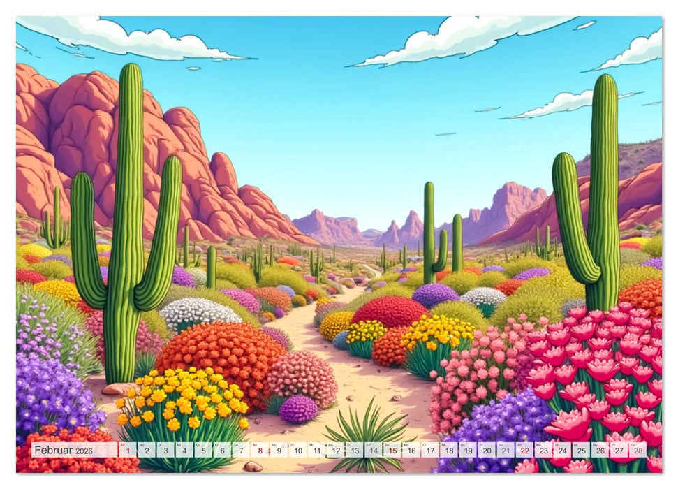 Wunder der Welt – Natürliche Phänomene (CALVENDO Premium Wandkalender 2026)