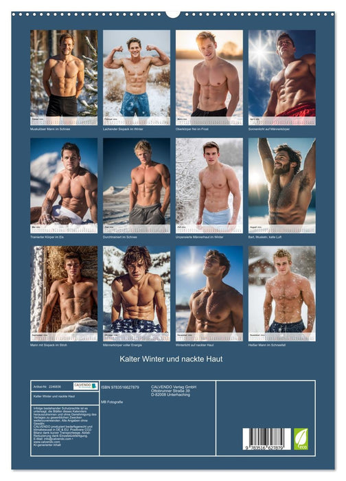 Kalter Winter und nackte Haut (CALVENDO Premium Wandkalender 2026)
