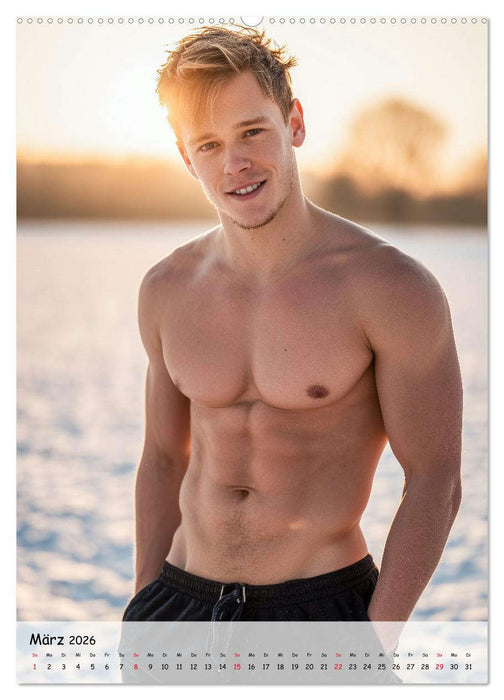 Kalter Winter und nackte Haut (CALVENDO Premium Wandkalender 2026)