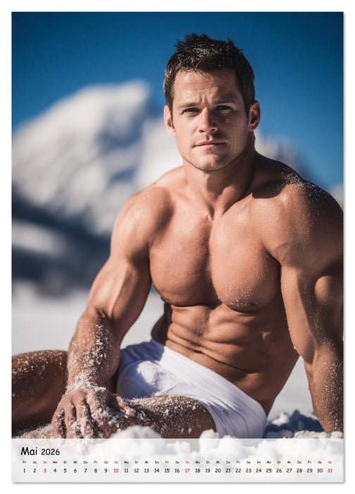 Kalter Winter und nackte Haut (CALVENDO Premium Wandkalender 2026)