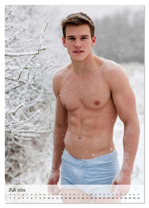 Kalter Winter und nackte Haut (CALVENDO Premium Wandkalender 2026)