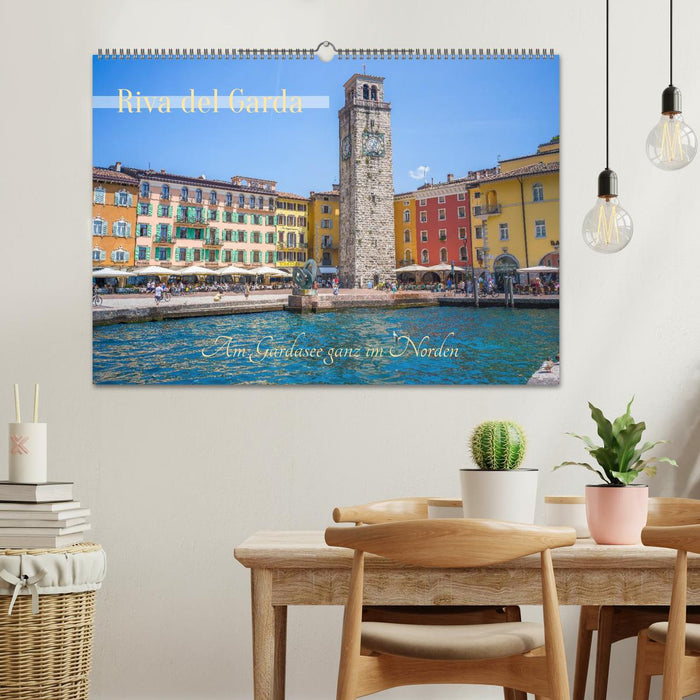Riva del Garda - Am Gardasee ganz im Norden (CALVENDO Wandkalender 2026)