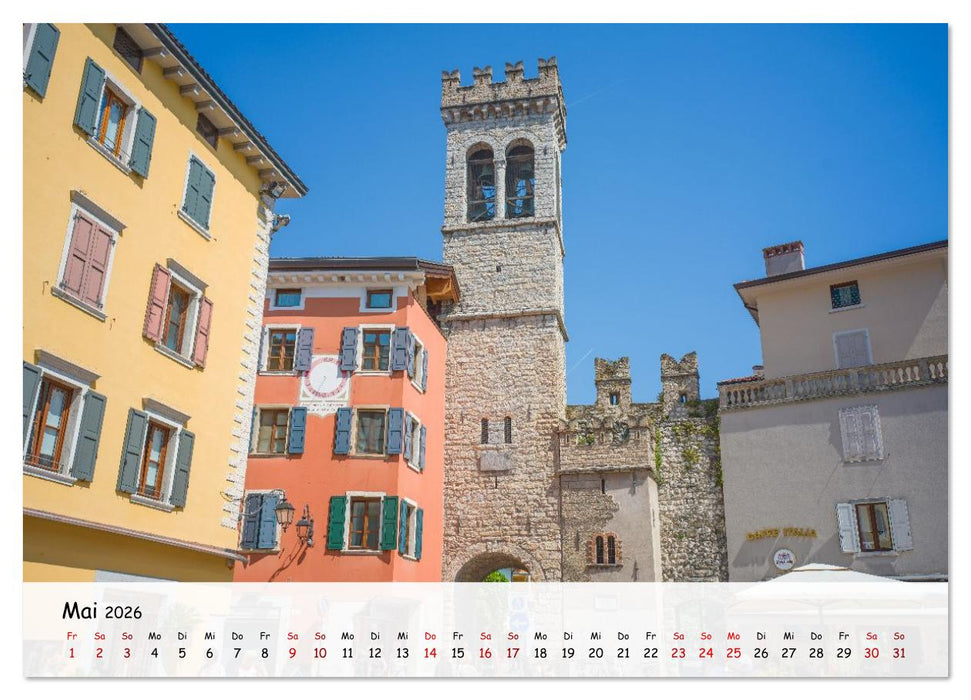 Riva del Garda - Am Gardasee ganz im Norden (CALVENDO Wandkalender 2026)