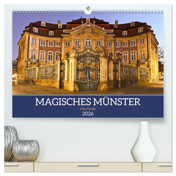 Magisches Münster (CALVENDO Premium Wandkalender 2026)