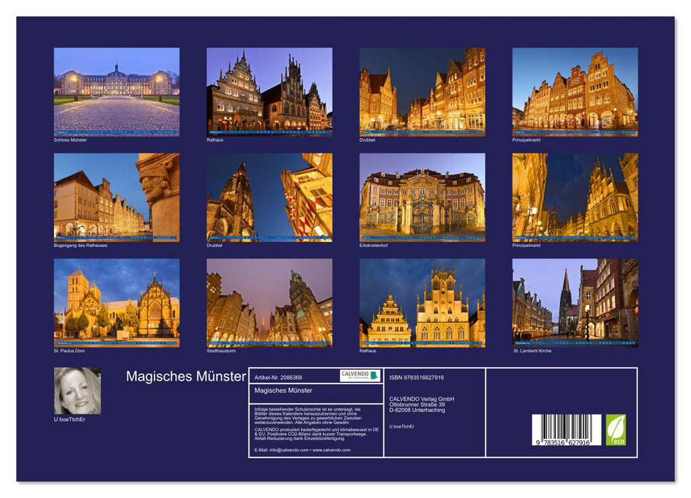 Magisches Münster (CALVENDO Premium Wandkalender 2026)