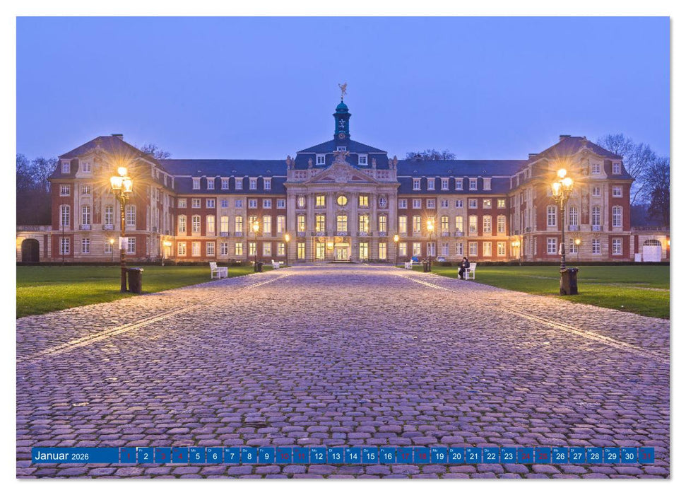 Magisches Münster (CALVENDO Premium Wandkalender 2026)