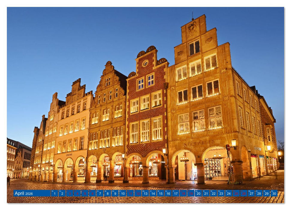 Magisches Münster (CALVENDO Premium Wandkalender 2026)