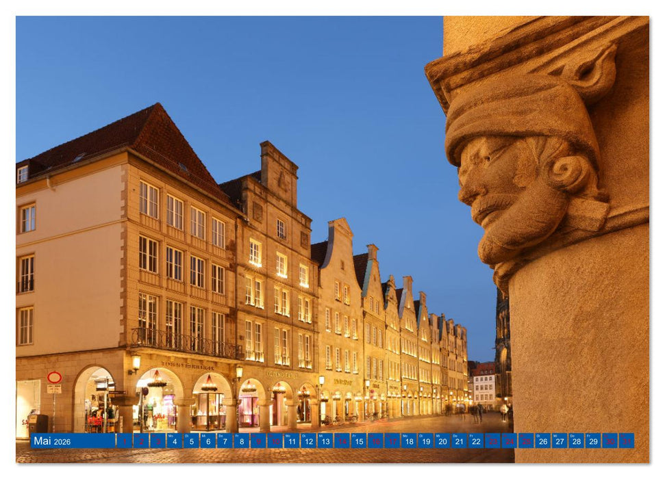 Magisches Münster (CALVENDO Premium Wandkalender 2026)