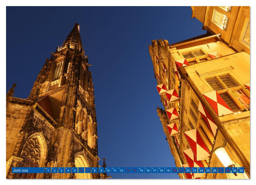 Magisches Münster (CALVENDO Premium Wandkalender 2026)