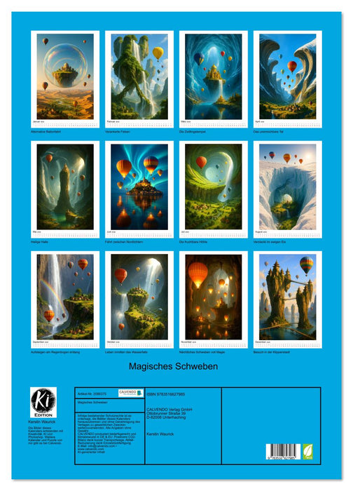 Magisches Schweben (CALVENDO Wandkalender 2026)