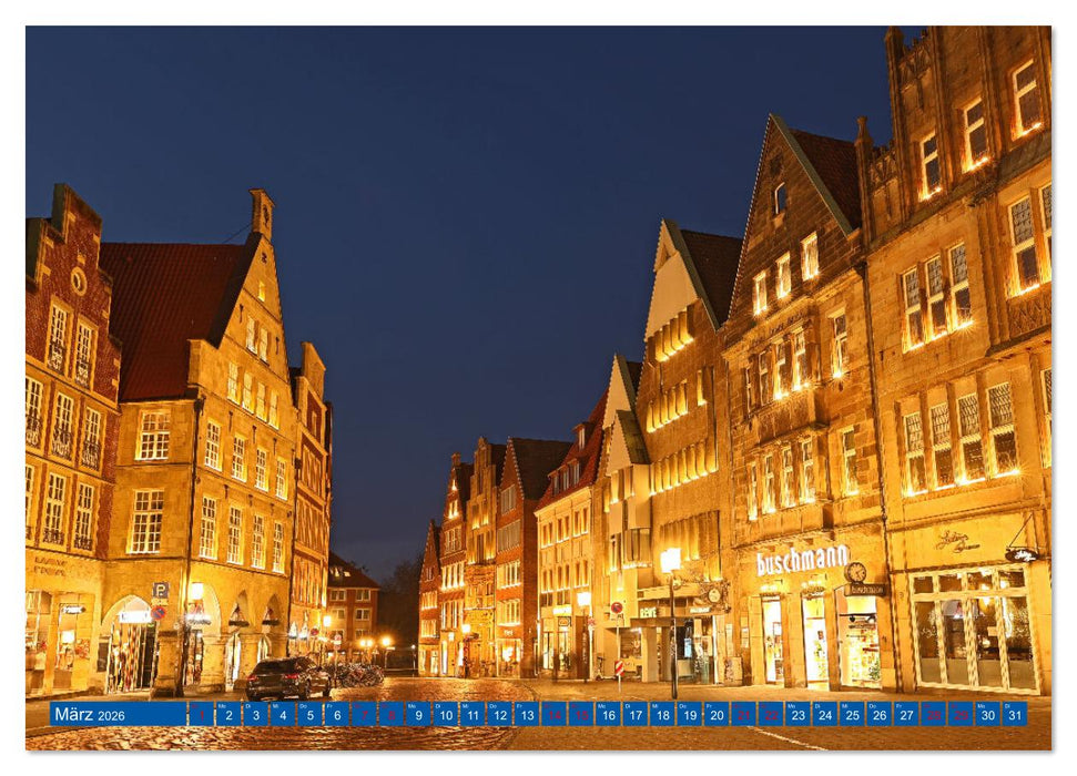 Magisches Münster (CALVENDO Wandkalender 2026)