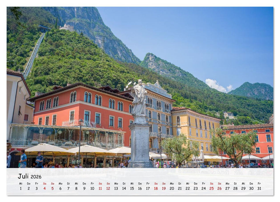 Riva del Garda - Am Gardasee ganz im Norden (CALVENDO Premium Wandkalender 2026)