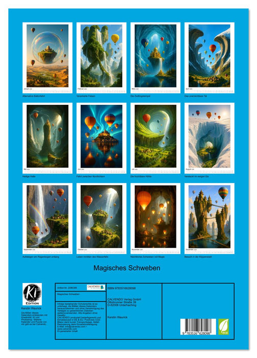Magisches Schweben (CALVENDO Premium Wandkalender 2026)