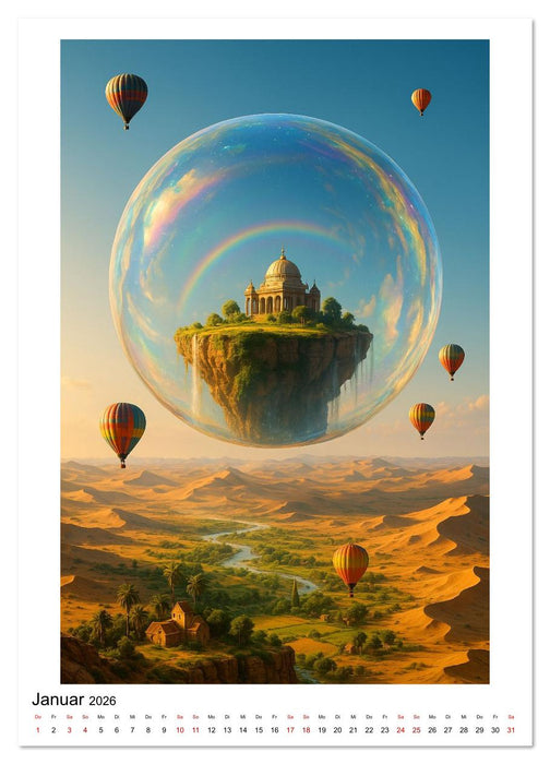 Magisches Schweben (CALVENDO Premium Wandkalender 2026)