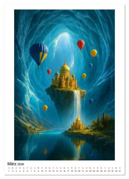 Magisches Schweben (CALVENDO Premium Wandkalender 2026)