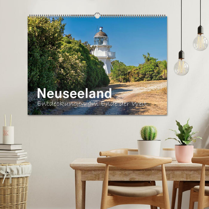Neuseeland - Entdeckungen am Ende der Welt (CALVENDO Wandkalender 2026)