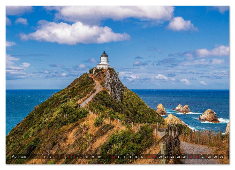Neuseeland - Entdeckungen am Ende der Welt (CALVENDO Wandkalender 2026)