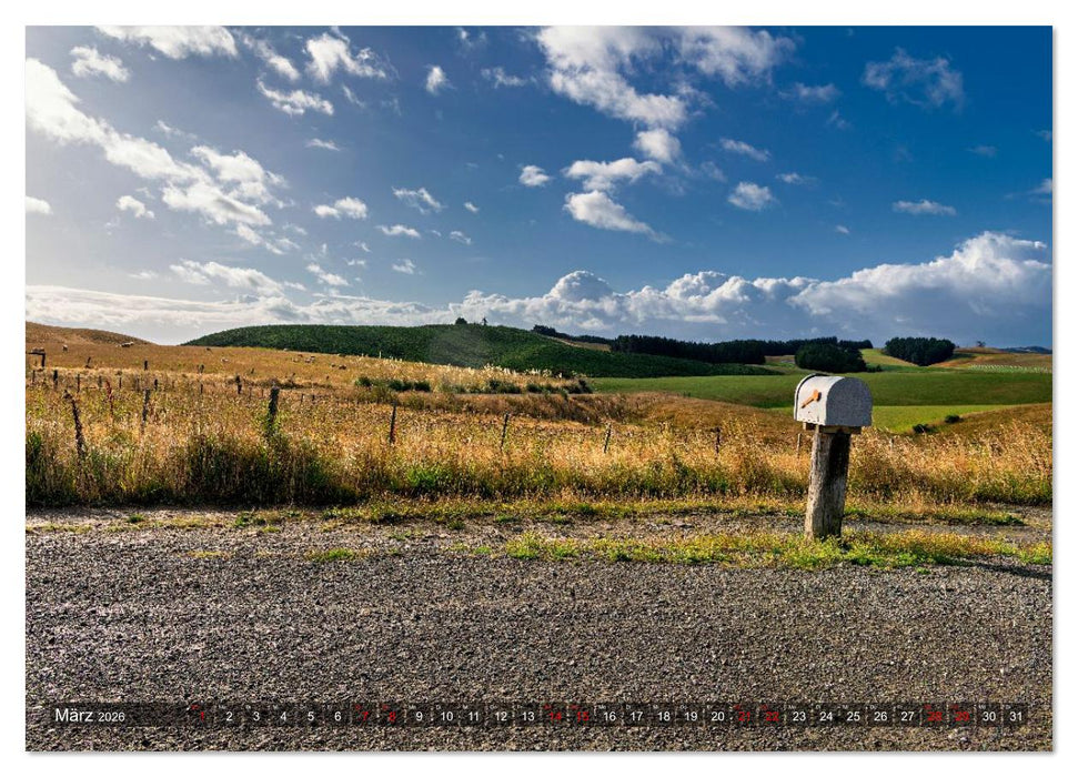 Neuseeland - Entdeckungen am Ende der Welt (CALVENDO Premium Wandkalender 2026)